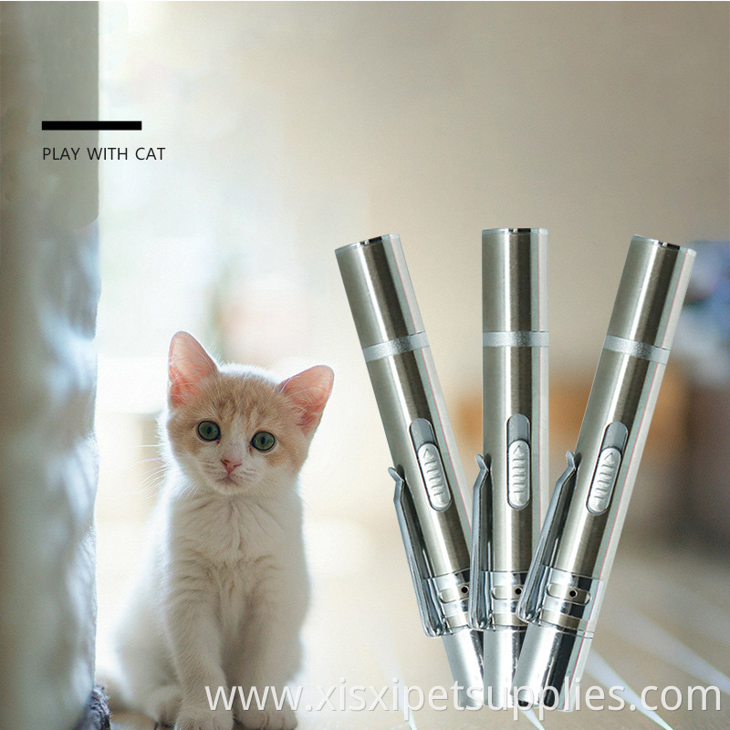 4 in 1 Function USB Rechargeable Cat Interactive Wand Toys Pet Training Tool Exercise cats toys